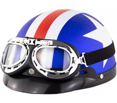 Electric helmet men and women summer sunscreen helmet battery motorcycle four seasons general summer half helmet.
