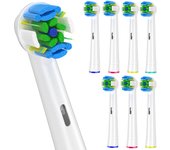 4pcs Replacement Brush Heads for Oral b Braun Floss Action Pro 7000 Pro 1000 Pro 3000 Pro 5000 Vitality Toothbrush Models