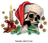 2PCS Christmas DIY Clothes Hat Cartoon Cute Christmas Series Ironing Heat Transfer Printing Stickers Ethylene Washable Stickers