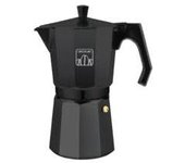 Cecotec 1668 Mokclassic 900 Blackk Cafetera Moka Cafetera Italiana Fabricada en Aluminio Fundido Hacer café con el Mejor Cuerpo y Aroma para 9 Tazas de café