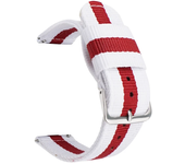 20mm 22mm Woven Nylon Strap for Samsung Galaxy Watch 6 4 5 Pro Quick Release Canvas Band for Huawei Watch GT 2/3 Amazfit GTS Bip