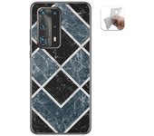 Tumundosmartphone Funda Gel Tpu para Huawei P40 Pro diseño Mármol 06 Dibujos