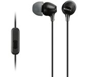 Auriculares Intrauditivos Sony MDR-EX15AP/ con Micrófono/ Jack 3.5/ Negros