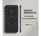 Ultra Thin Hard PC Magnetic Frameless Phone Case For Xiaomi Poco X6 Pro F3 F4 F5 Pro Matte Pure Color Solid Cover
