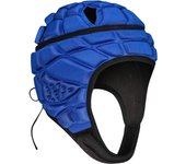 Casco de rugby, gorra Scrum para niños pequeños, casco protector para niños, casco acolchado para protección de la cabeza (azul, S)