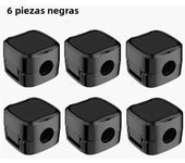 6pcs Cable Organizer Magnetic Plug Box Silicone Cable Winder Flexible Cable Management Clips for Mouse Earphone