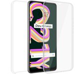 Funda Doble Transparente Pc + Tpu Full Body 360 para Realme C21Y / C25Y