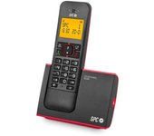 Telefono fijo inalambrico spc dect blade rojo