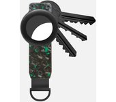 Key Organizer, Compact Keyholder, Anti-Lost Metal Keychain with Airtag Case, Compatible with Apple AirTag Finder Tracker, Alumin