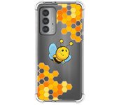 Funda Silicona Antigolpes para Motorola Edge 20 diseño Abeja Dibujos