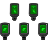 1-5pcs Guitar Tuner For All Instruments Clip on Electronic Tuner for Guitar Bass Ukulele Violin Mandolin Banjo LCD Display Tuner