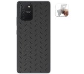 Tumundosmartphone Funda Gel Tpu para Samsung Galaxy S10 Lite diseño Metal Dibujos