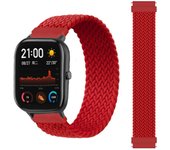 20mm 22mm Braided solo loop For Amazfit GTS/2/2e/GTS2 Mini/GTR 42mm/47mm/GTR2/2e/stratos 2/3 Bracelet Watch Amazfit bip strap