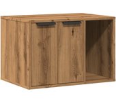 Mueble Arenero para Gatos Madera Ingeniería artisian 60x40x40cm