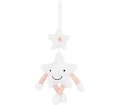 Juguetes para bebés, estrella de cinco puntas, nube, música, carillón de viento, colgante, sonido, coche de juguete, cama colgante, juguete de compañía