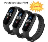 3Pcs Watchband for Mi Band 7 6 5 4 3 Bracelet Xiaomi Mi Band Strap Silicone Sport Replacement Wristband Smartwatch Accessories