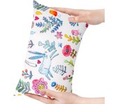 30*20*4cm, extraíble, lavable, impresa, pequeña almohada para mascotas, viajes, cuello lumbar y soporte de rodilla