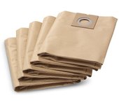 Bolsas de Filtro de Papel Kärcher para Aspiradoras NT 27/1 Adv y NT 27/1 Me Adv - VE 10 Stk