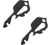 Stainless Steel Key Shaped Multitool Keychain Mini Multifunctional Screwdriver Bottle Opener Slotted Keychain Pocket Repair Tool