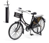 1/10 Scale Alloy Diecasting Retro Bicycles Cars Toy Models Wheel Steering Rubber Tires Bikes Toys For Children Festival Presenst