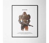 Pop Game Inspired Wall Art  God Of War Doom Final Fantasy Fallout Horizon Zero Dawn  Canvas Painting Poster for Room Decor Aesth