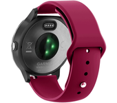 20mm 22mm Silicone Strap For Garmin Vivoactive 4 3 Band Watch Venu 2 SQ Forerunner 645 Wristband Bracelet Garmin Forerunner 245