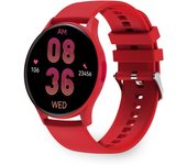 Ksix core smartwatch - pantalla amoled 1,43? - autonomia 5 dias - modos deporte y salud, llamadas, asistentes de voz - sumergible - color rojo