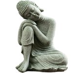 Meditating Buddha Statue Sculpture Creative Craft Tabletop Statue for Birthday Gifts New Year's Gifts