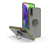Matte Shockproof Case For Huawei P60 P50 P40 P30 Pro Magnetic Ring Holder Stand Phone Cover