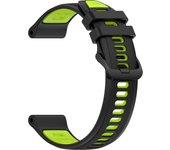 Replacement Watch Band For Garmin Forerunner 965 955 Solar 945 935 745 22mm Two Tone Sports Silicone Strap Bracelet Accessories