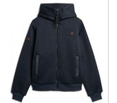 Chaqueta Bomber Bonded, Marca Superdry, Color Azul Oscuro, Variedad de talla, Para Hombre