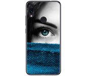 Tumundosmartphone FUNDA de GEL TPU para Xiaomi Redmi Note 7 diseño Ojo Dibujos