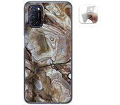 Tumundosmartphone Funda Gel Tpu para Oppo A52 / Oppo A72 diseño Mármol 14 Dibujos