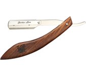 EUROSTIL BARBER LINE NAVAJA MANGO MADERA 1UN