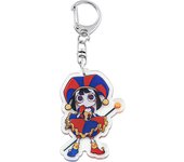 The Amazing Digital Circus Keychain Pendant Cartoon Cute Pendant Bag Keychain Key Pendant For Children Christmas Gifts