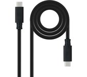 Nanocable Cable USB 3.1GEN2 5A USB-C/M-M 1,5 M