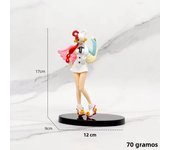 Anime fiugre OnePiece palgantong Nami Uta Luffy Zoro Sanji Robin Shanks Anime model figure kid gift