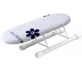 Portable Foldable Mini Ironing Board Heat Resistant Home Supplies Ironing Board Rack Metal Household Clothes Ironing Cover