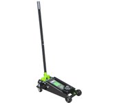 GATO HIDRÁULICO CARRETILLA 3,5T JBM 50818. CAP.: 3,5T Alt. mín. 145mm / Alt. máx. total: 500mm. Medidas:685 x 346 x 180mm  Conformidad con la directiva europea EN 1494:2001.