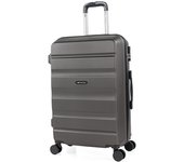Itaca - Maletas De Viaje Medianas - Maleta Mediana 4 Ruedas - Maletas Medianas De Material ABS. Maletas Viaje Ligeras - Maleta De Viaje 20Kg,65Cm Maleta Viaje Rígida Candado De Combinacion T71660