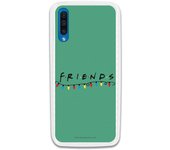 Funda original compatible con Samsung Galaxy A70 - Friends Logo Luces