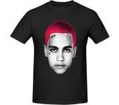 Dominic Fike Shirt Mens T Shirts Womens Tops Graphic Tee Soft Cotton T-Shirt Gift Black