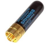 CABLEPELADO Antena de Doble Banda | Mini Antena para Walkie Talkies | SRH-805S | Ganancia: 2.15dbi | Conector SMA-F Hembra | Impedancia: 50ohm | Longitud 5 cm | Compatible con Kenwood, Baofeng