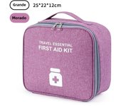 Home Travel First Aid Kit Medicine Storage Bag S/L Capacity Medical Box Organizer Case Outdoor Portable Survival Emergency Pouch