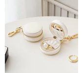 Pendientes de collar de joyas de microfibra