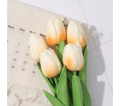 5/10Pcs Tulip Flowers Artificial Tulip Bouquet PE Foam Fake Flower for Wedding Ceremony Decor Home Garden Bouquet Decoration