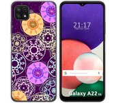 Funda Silicona para Samsung Galaxy A22 5G diseño Radial Dibujos