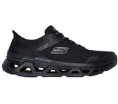 Skechers 232922_BBK Zapatillas deportivas para hombre negras en textil 82221