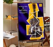 D-Dire S-Straits Singer Band Self-adhesive Art Poster Whitepaper Prints Posters Artwork Home Decor