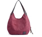 Yogodlns-Bolso de mano de Lona para Mujer, Bolsa de mano Moderna de alta calidad para Chica